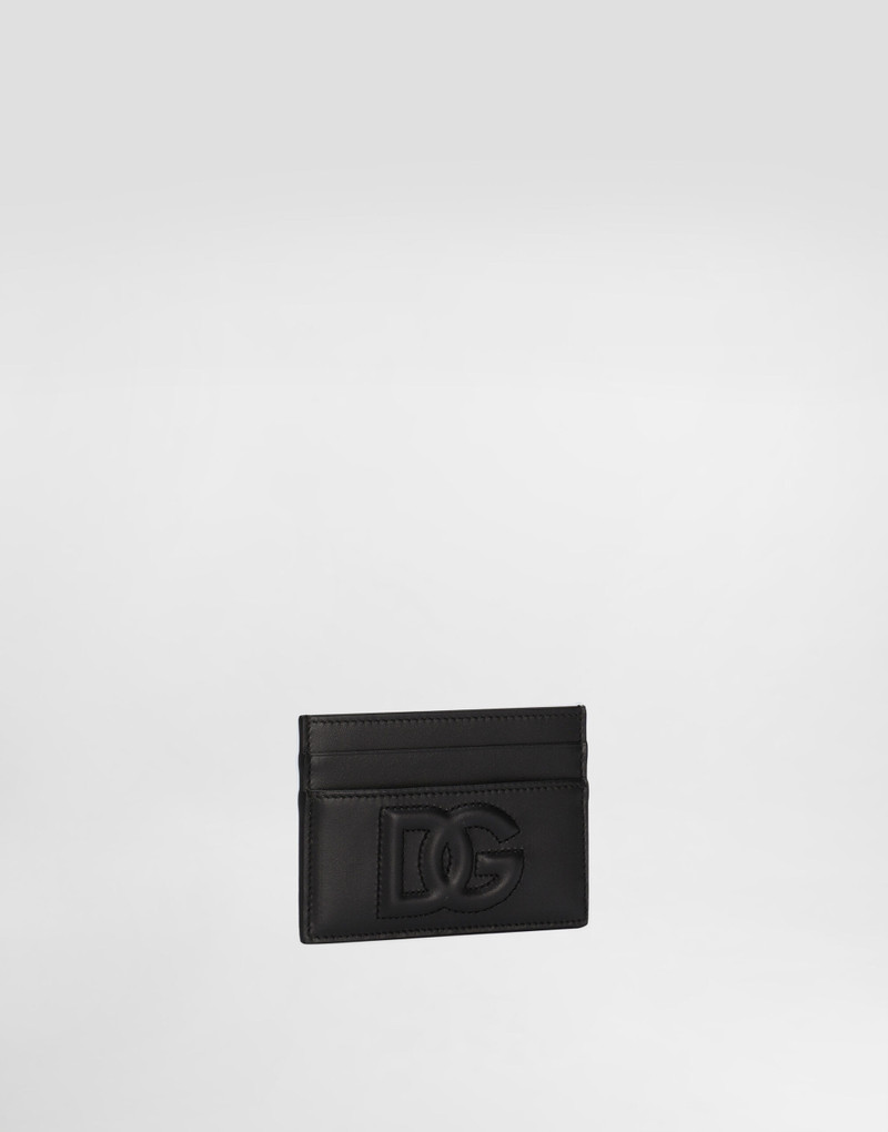 Dolce & Gabbana Calfskin card holder with DG logo outlook