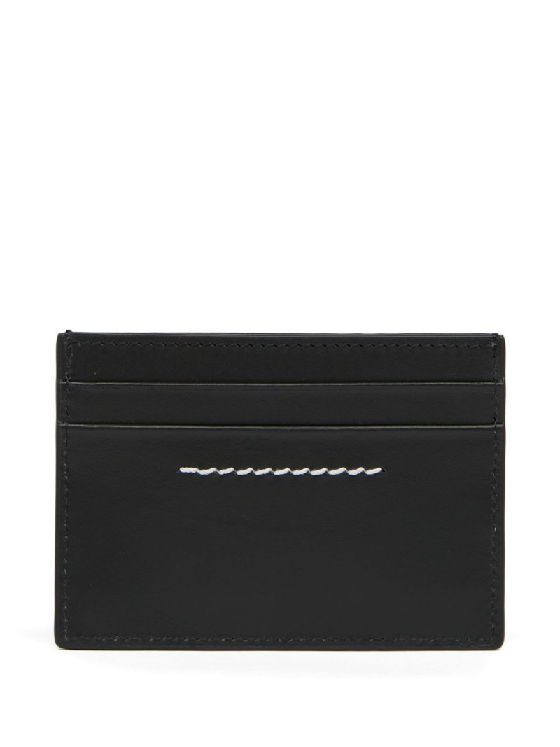 MM6 Maison Margiela logo-patch cardholder outlook