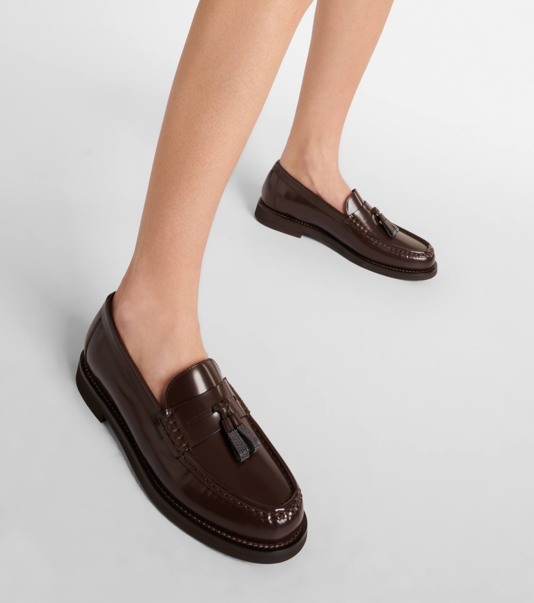 Leather loafers - 7