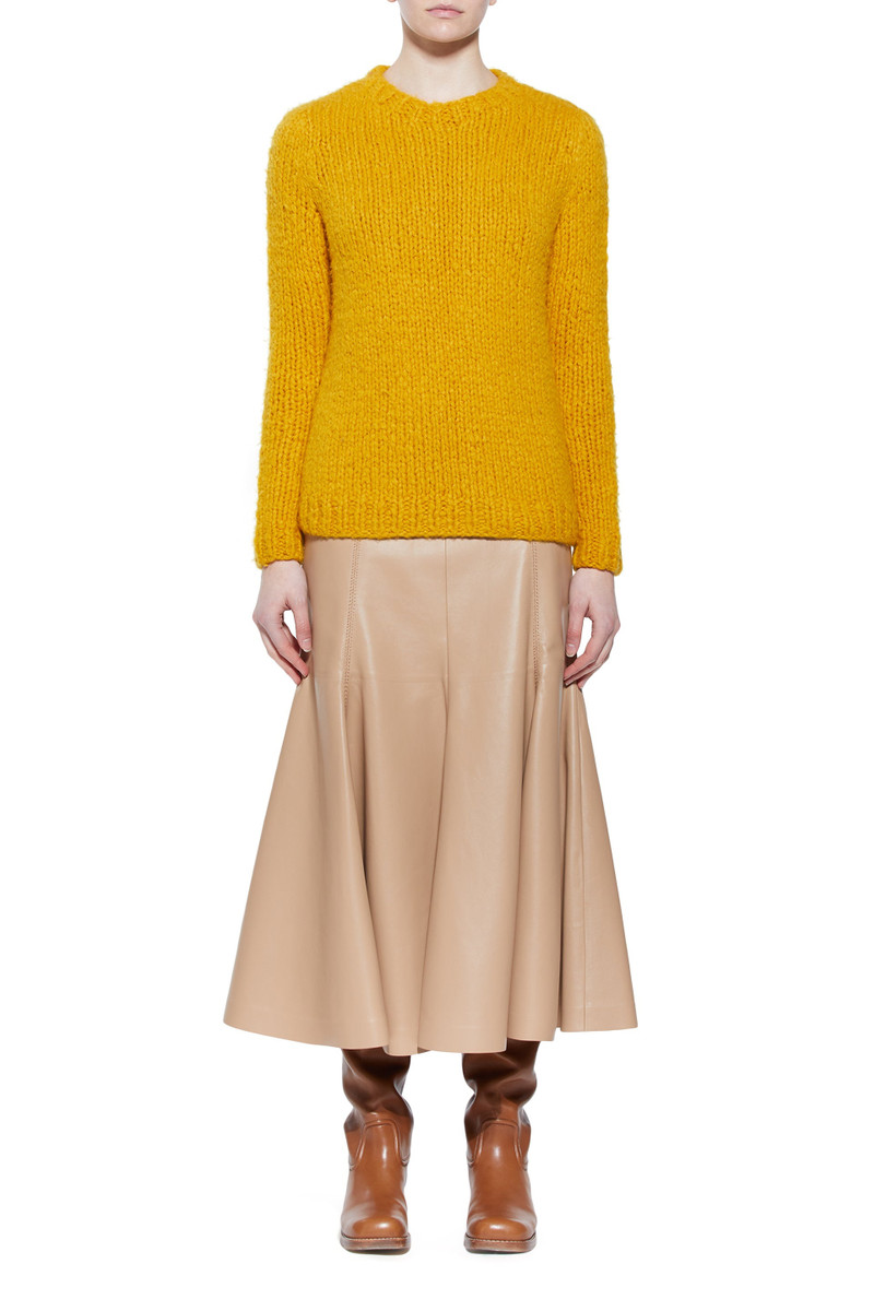 GABRIELA HEARST Lawrence Sweater in Saffron Welfat Cashmere outlook