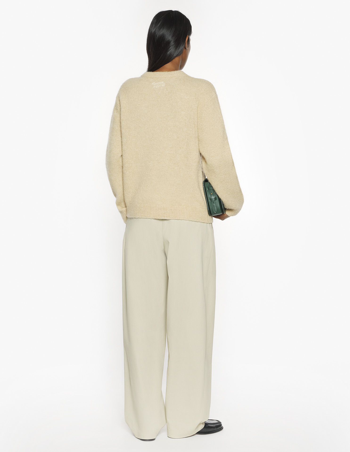 ALPACA CABLE KNIT JUMPER - 6