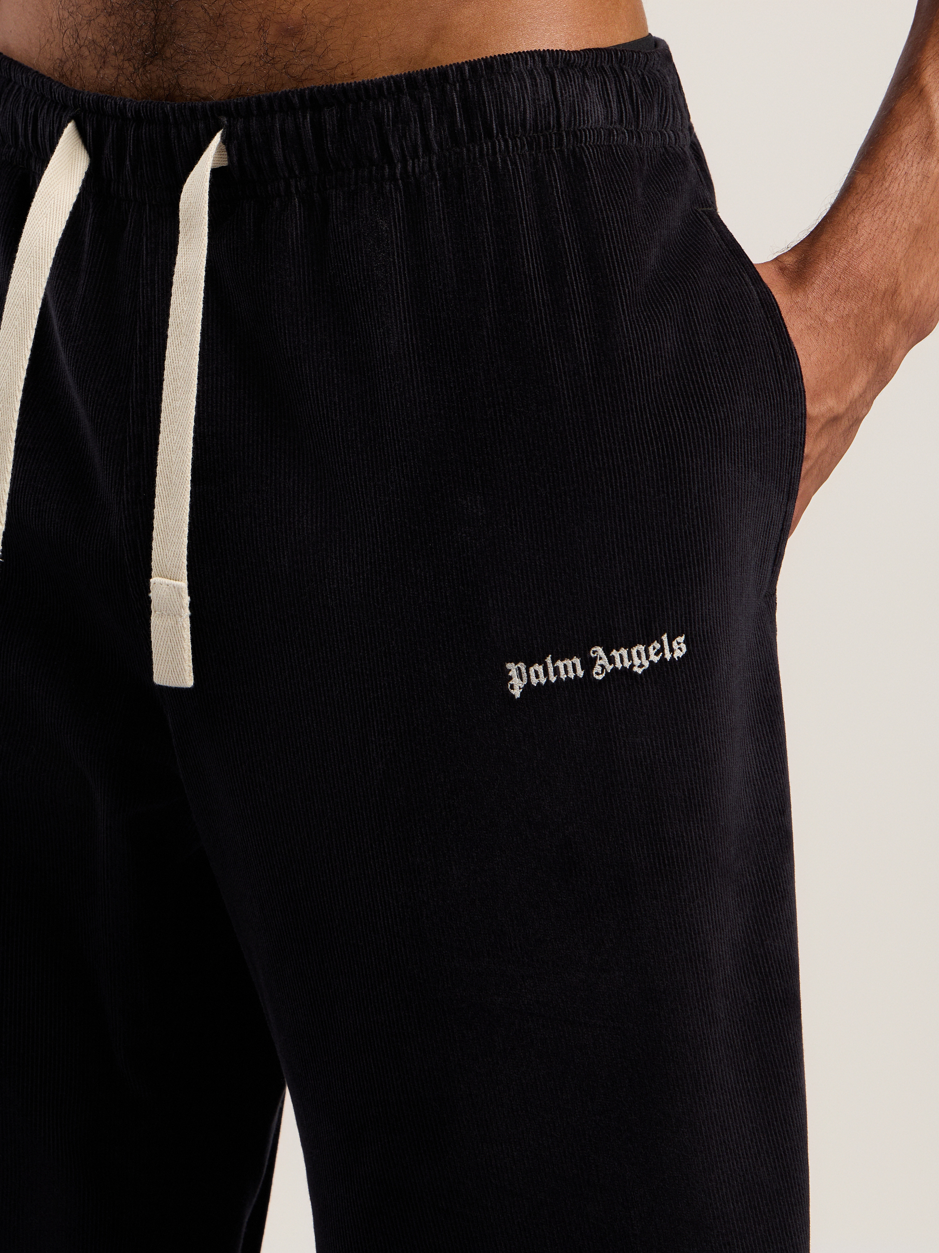 Classic Logo Cord Travel Pants - 6