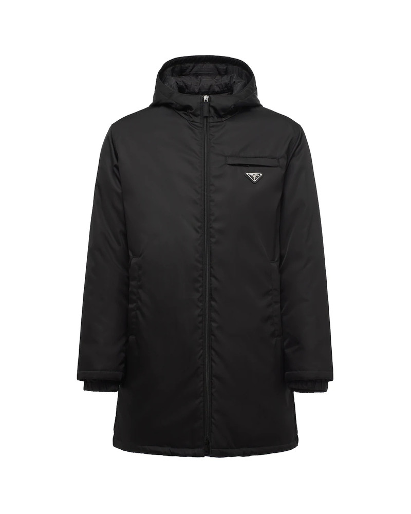 Re-Nylon gabardine 퍼퍼 코트 - 1
