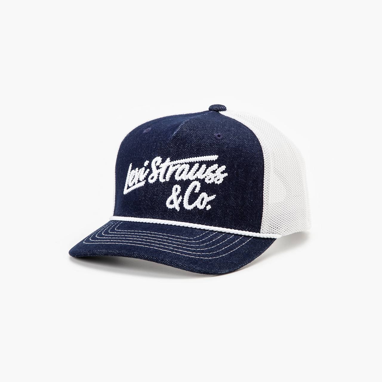 DENIM FLEXFIT® TRUCKER CAP - 1