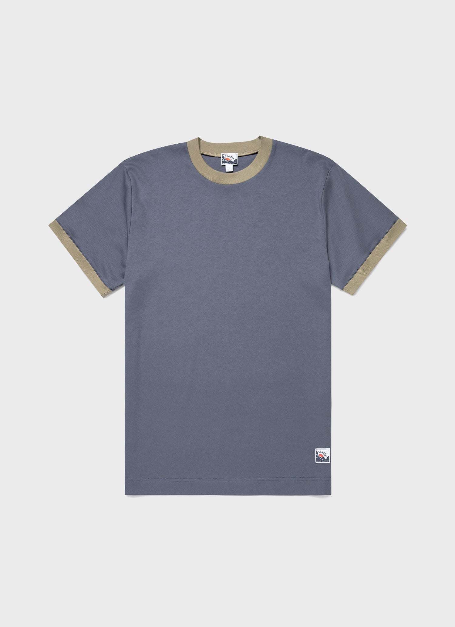 Sunspel x Nigel Cabourn Carbon Brushed T‑shirt - 1