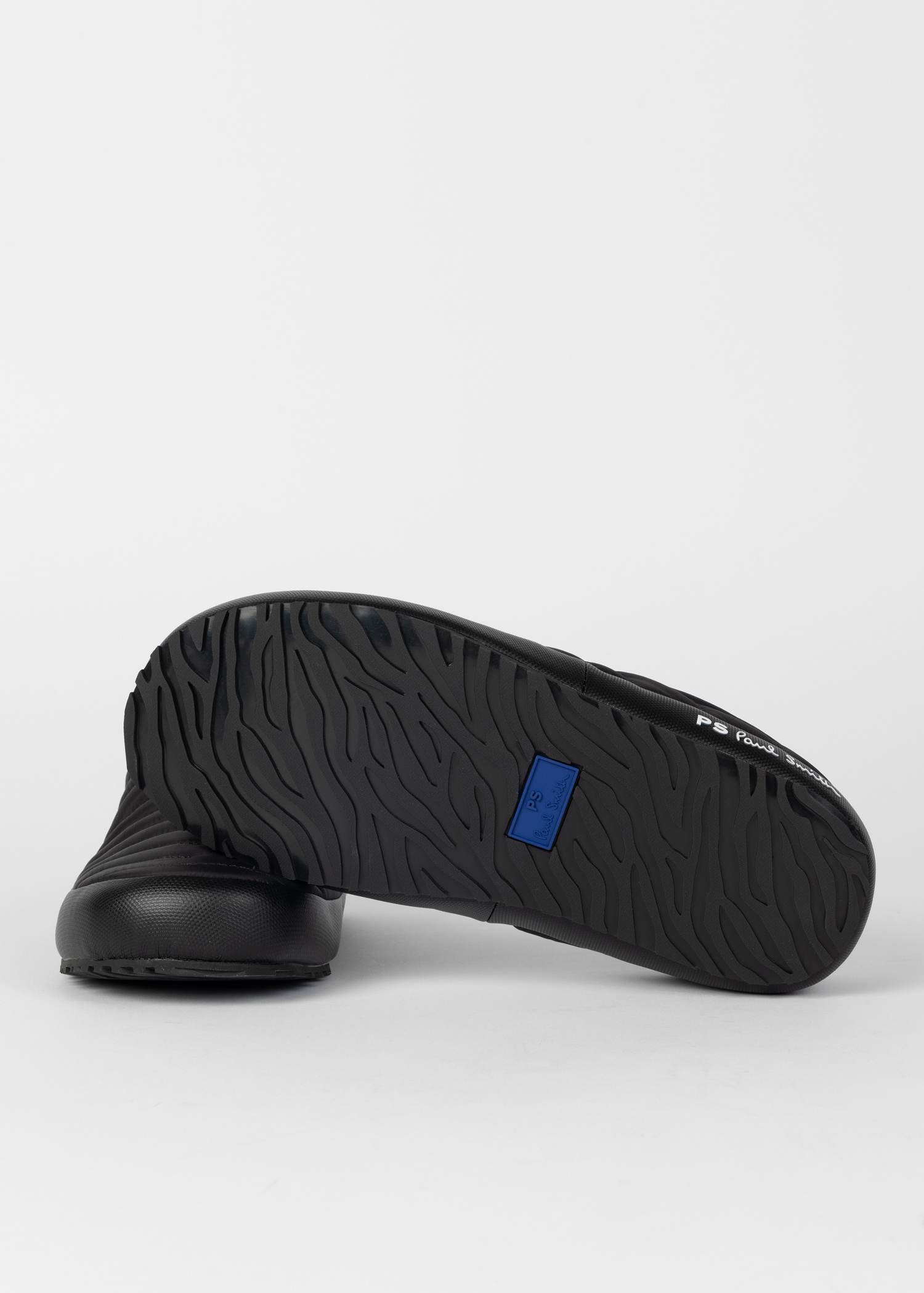 Black 'Larsen' Mule Slippers - 3