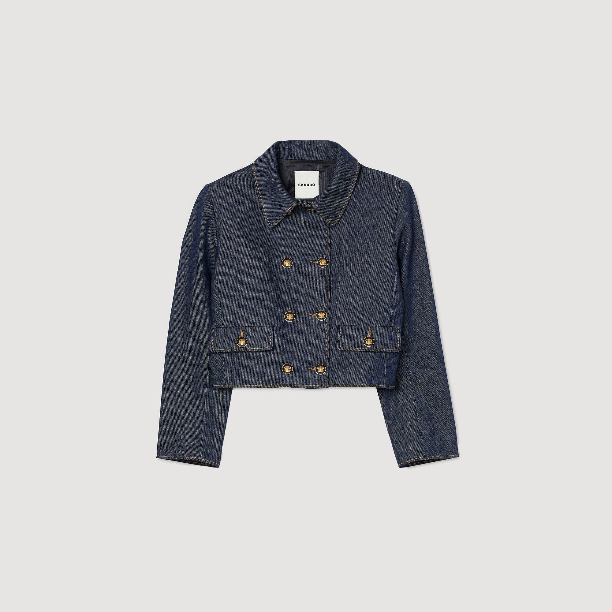 DENIM TAILORED JACKET - 6