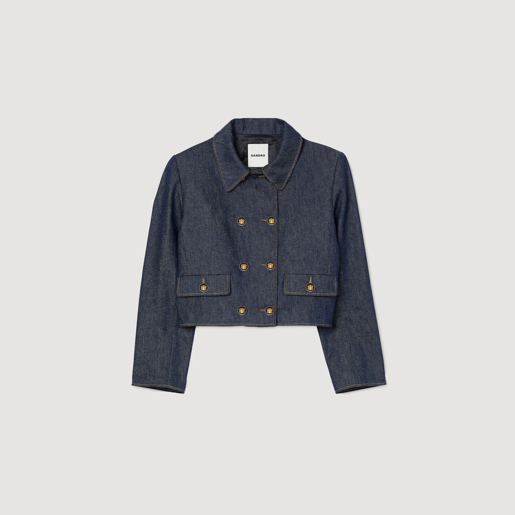 DENIM TAILORED JACKET - 1