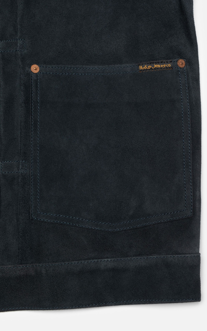 DANTE II SUEDE JACKET NAVY - 5