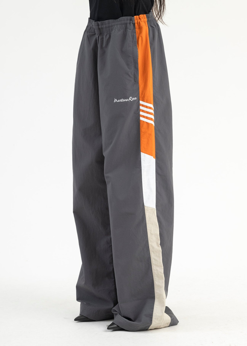 GREY / ORANGE / BEIGE  WIDE LEG TRACKPANT 1