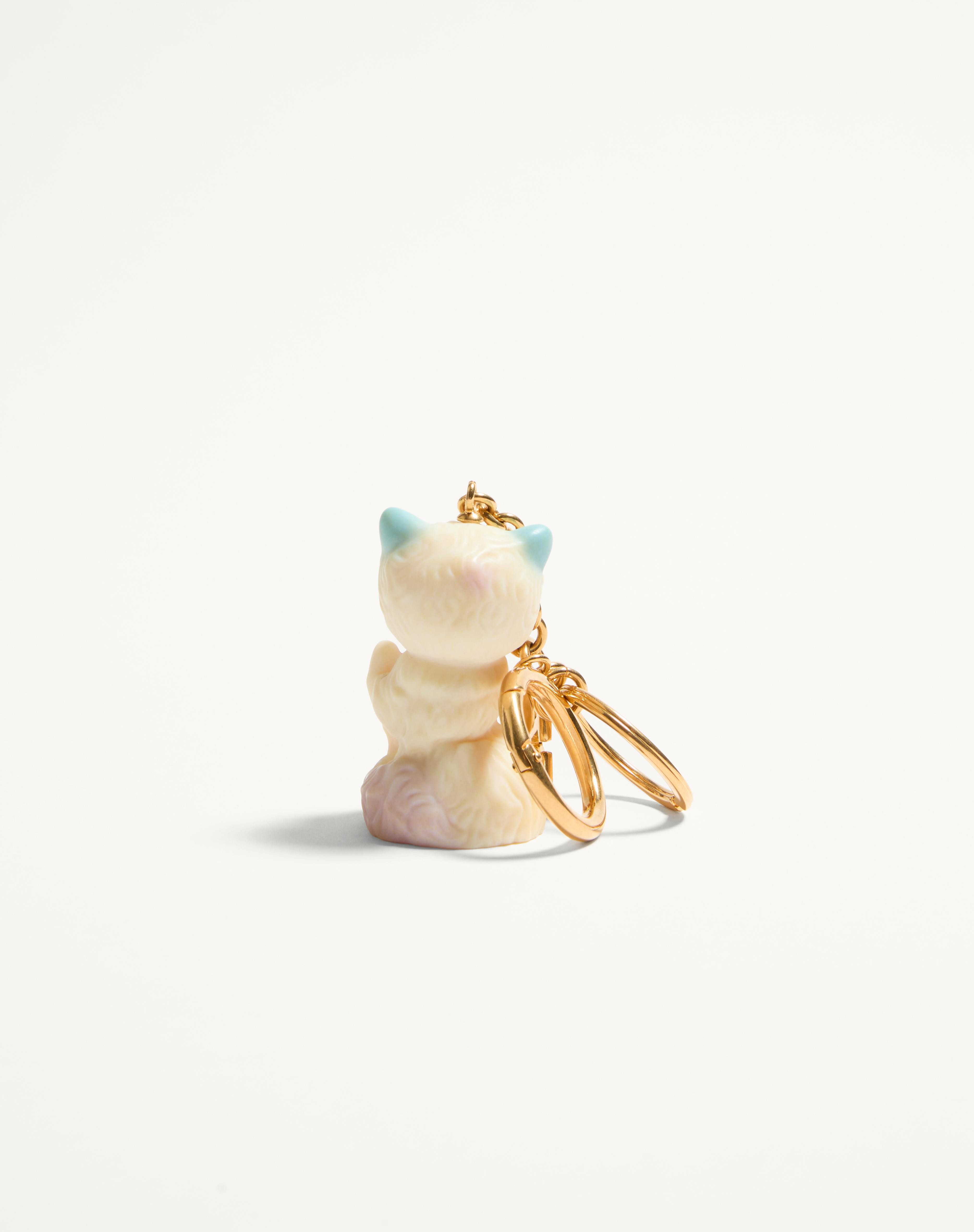 LE CHAT DE LA MAISON BAG CHARM WITH KEY RING - 4