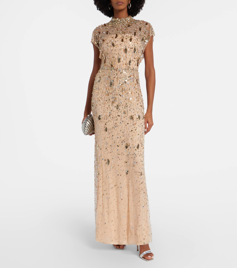JENNY PACKHAM Sylvie embellished gown outlook