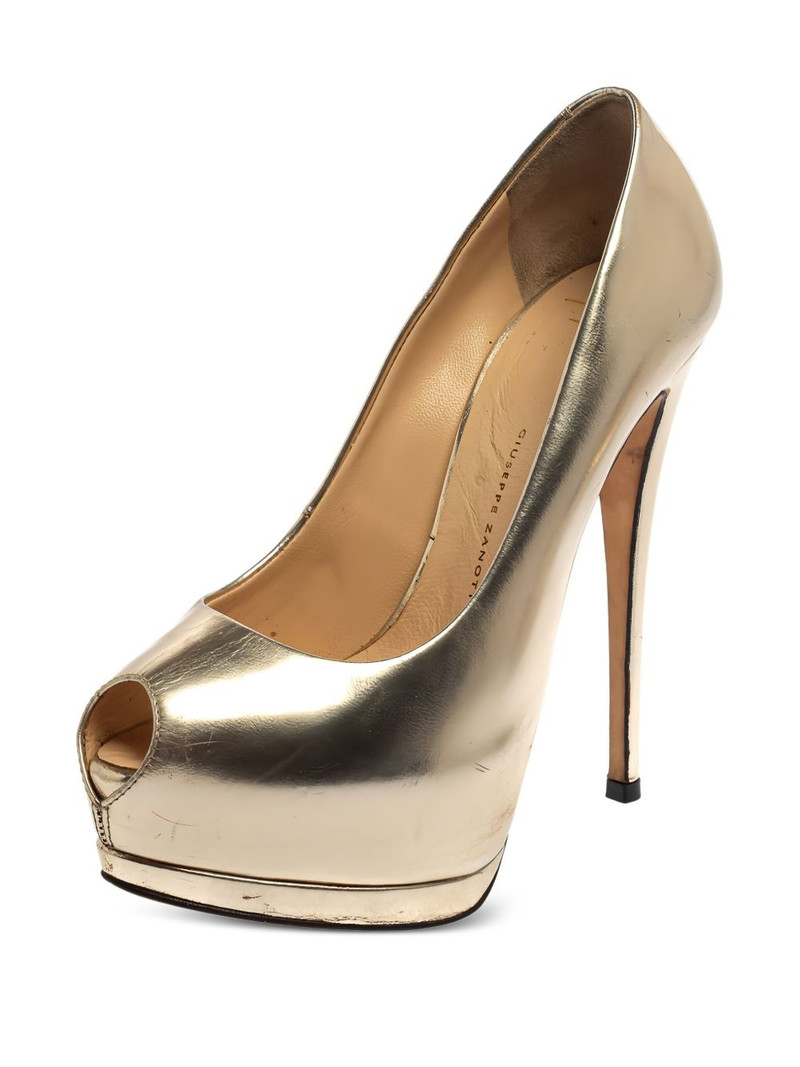 Giuseppe Zanotti peep-toe platform pumps outlook