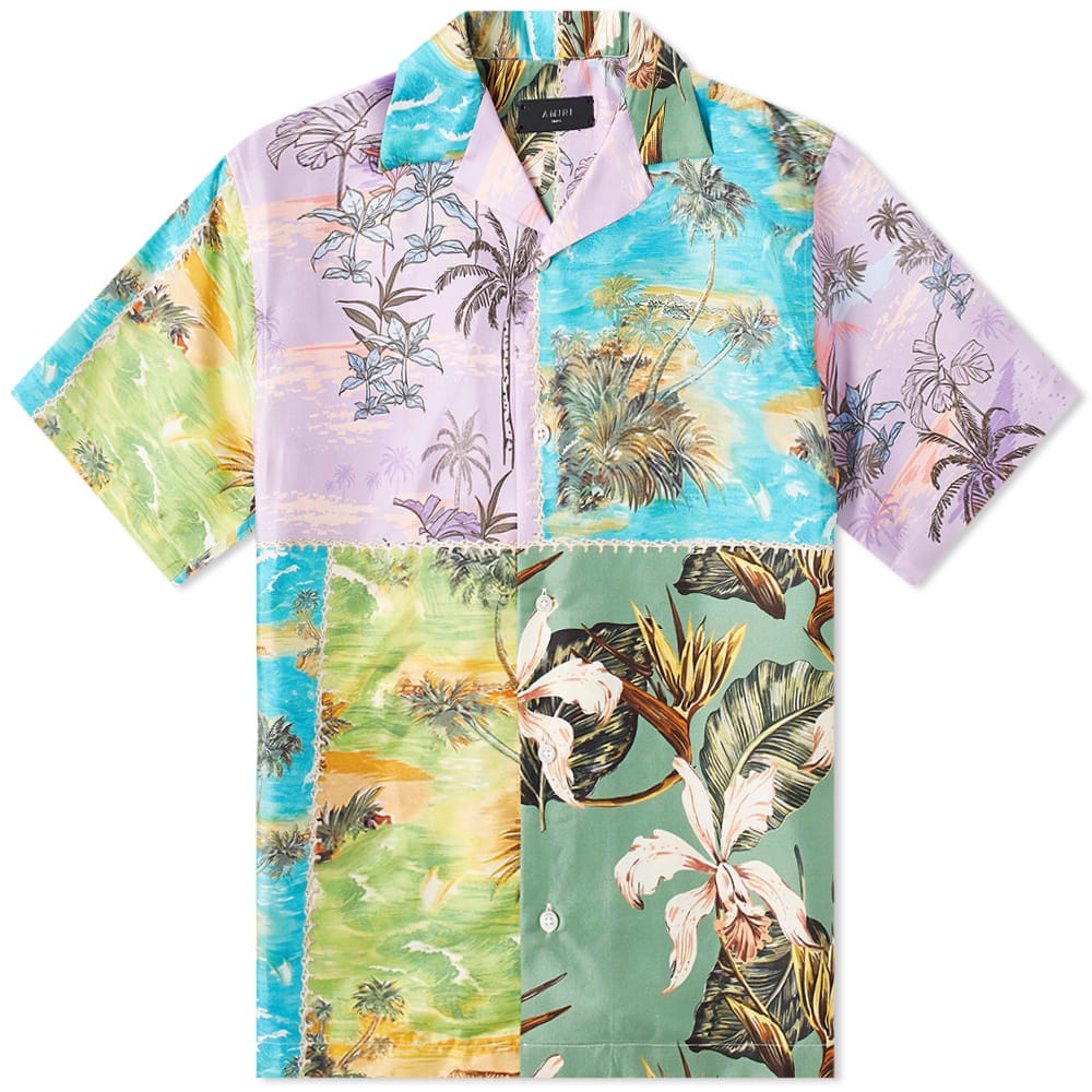 AMIRI Hawaiian Patchwork Shirt - 1