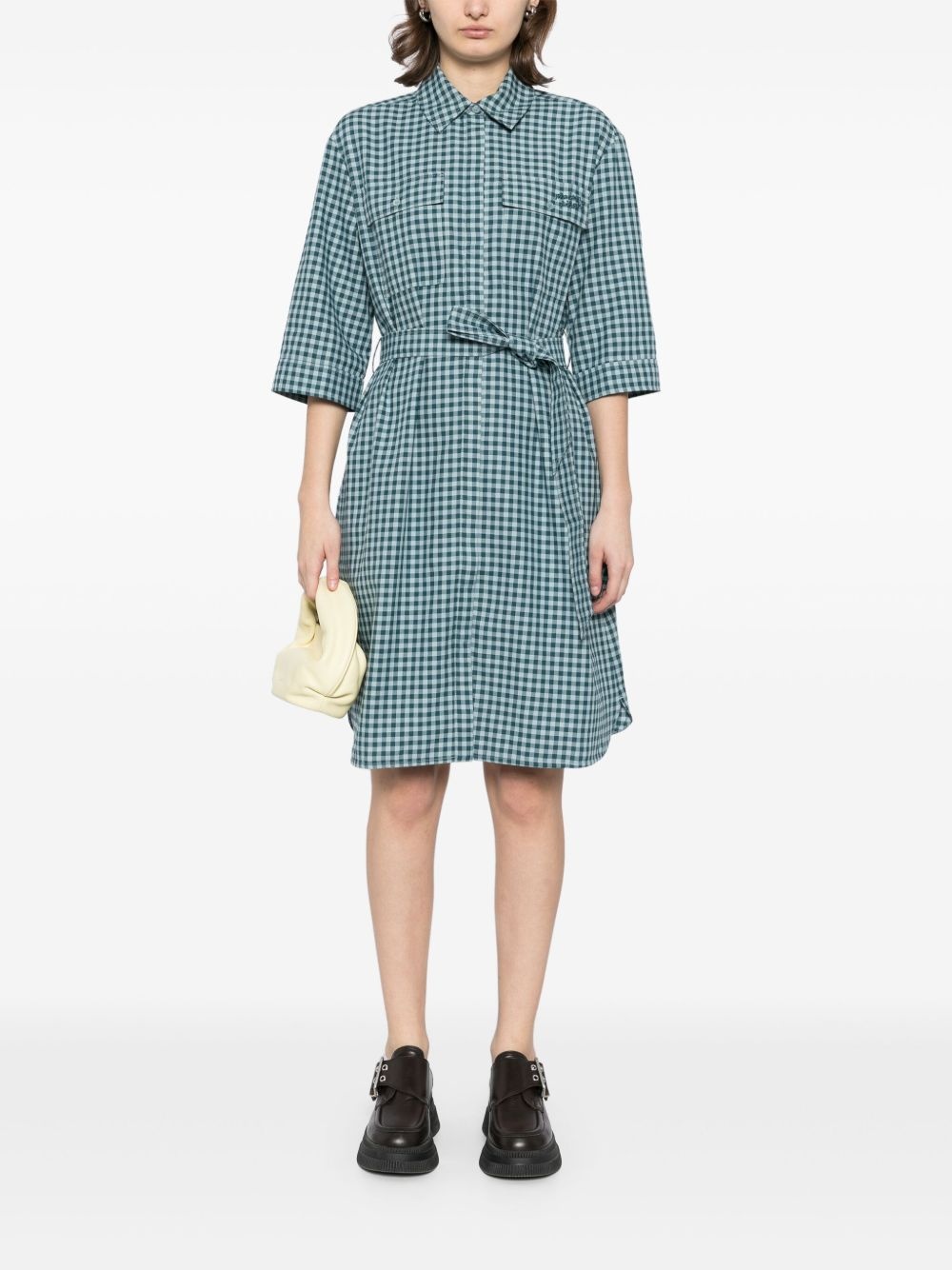 double pocket dress - 2
