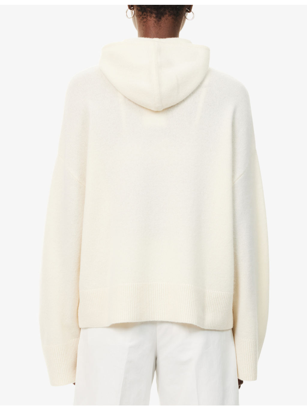 Evette Relaxed-Fit Wool Hoodie - 4