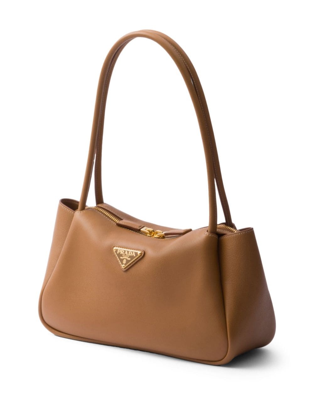 medium leather tote bag - 3