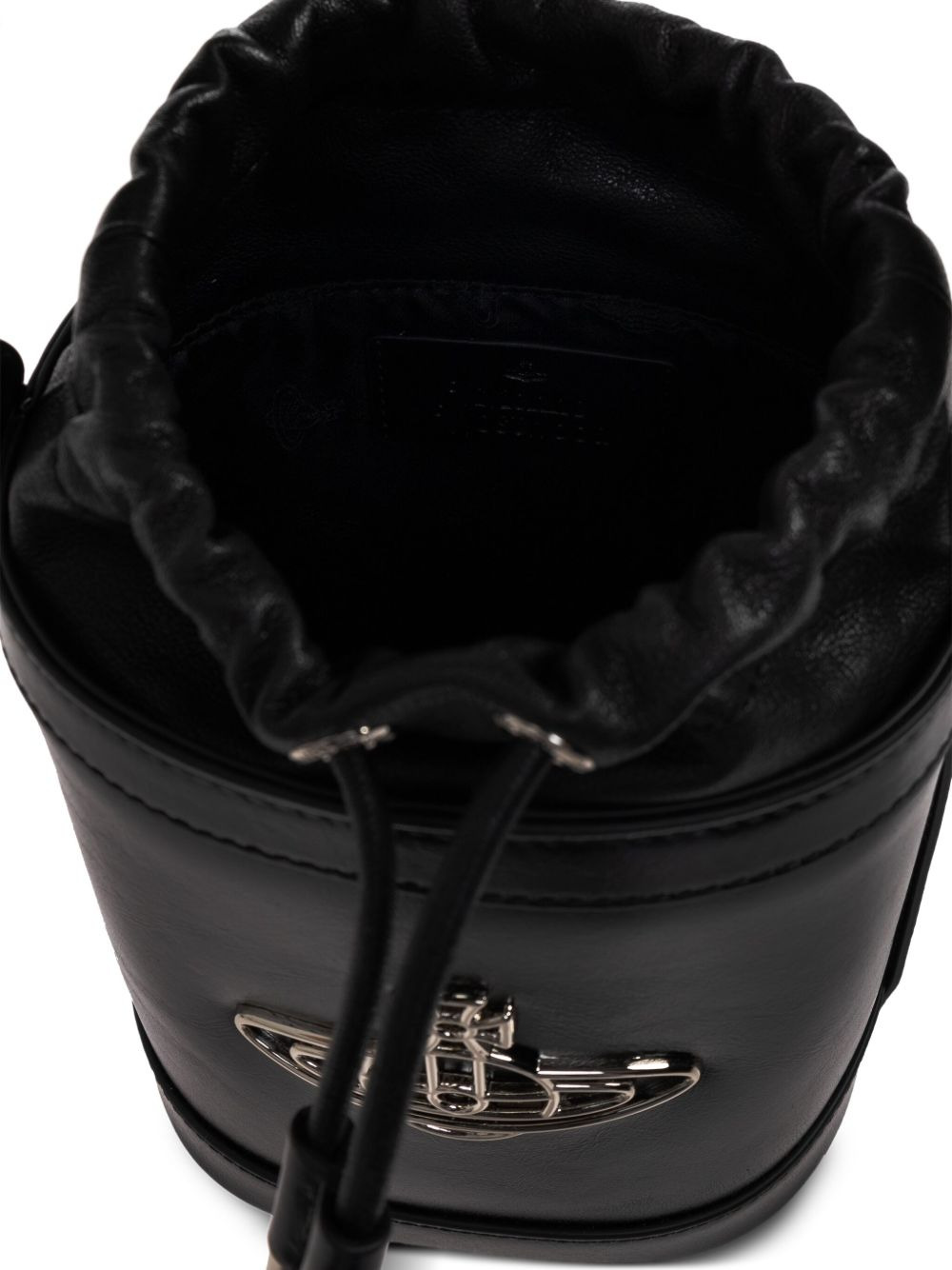 orb-embellished bucket bag - 4