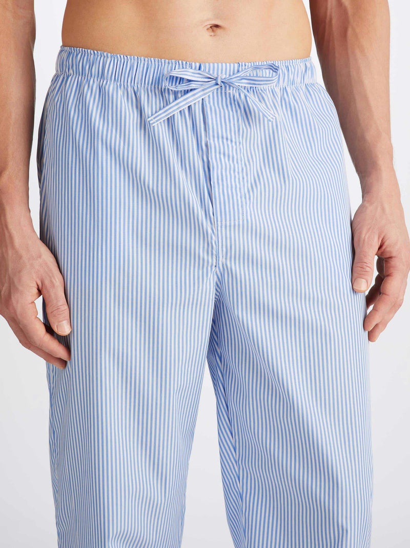 Men's Lounge Pants James Cotton Blue - 5