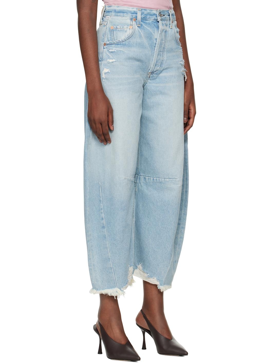 Blue Horseshoe Jeans - 2