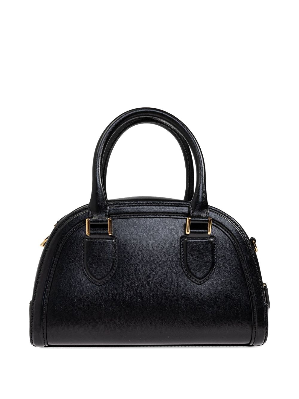 mini leather tote bag - 3