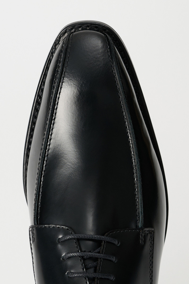 Our Legacy Railway Shoe Glazed Black Leather outlook