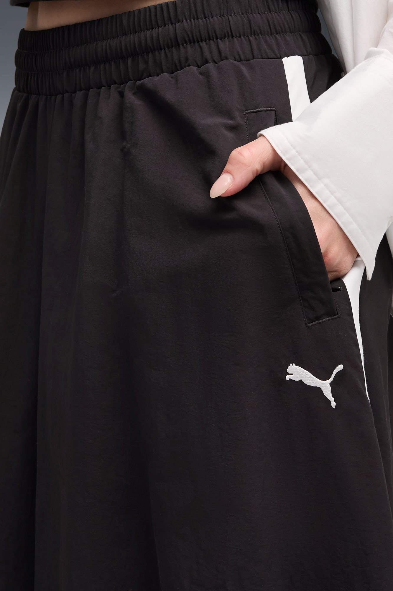 T7 Woven Midi Skirt Women - 4