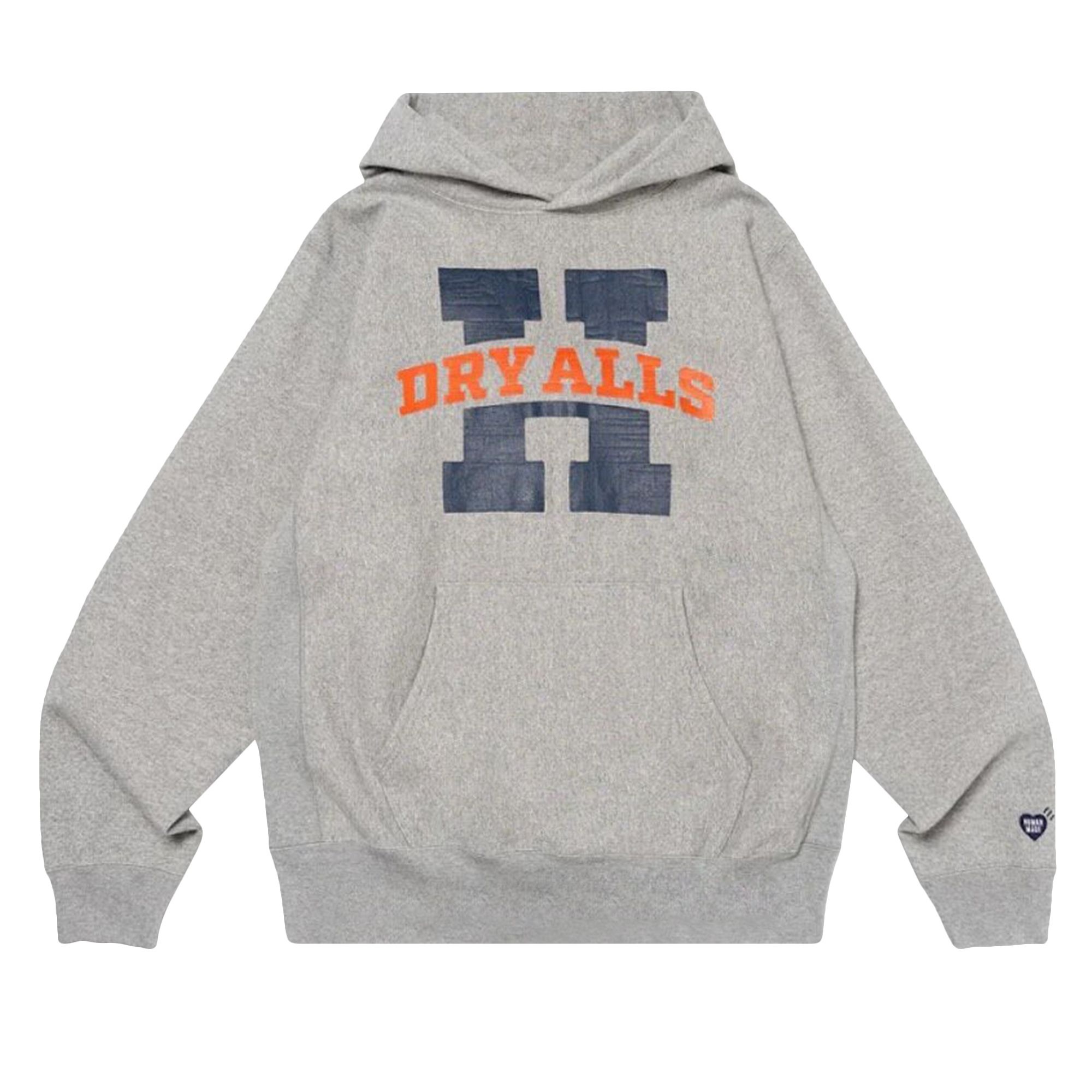 Human Made Human Made Heavyweight Hoodie 'Grey' | REVERSIBLE