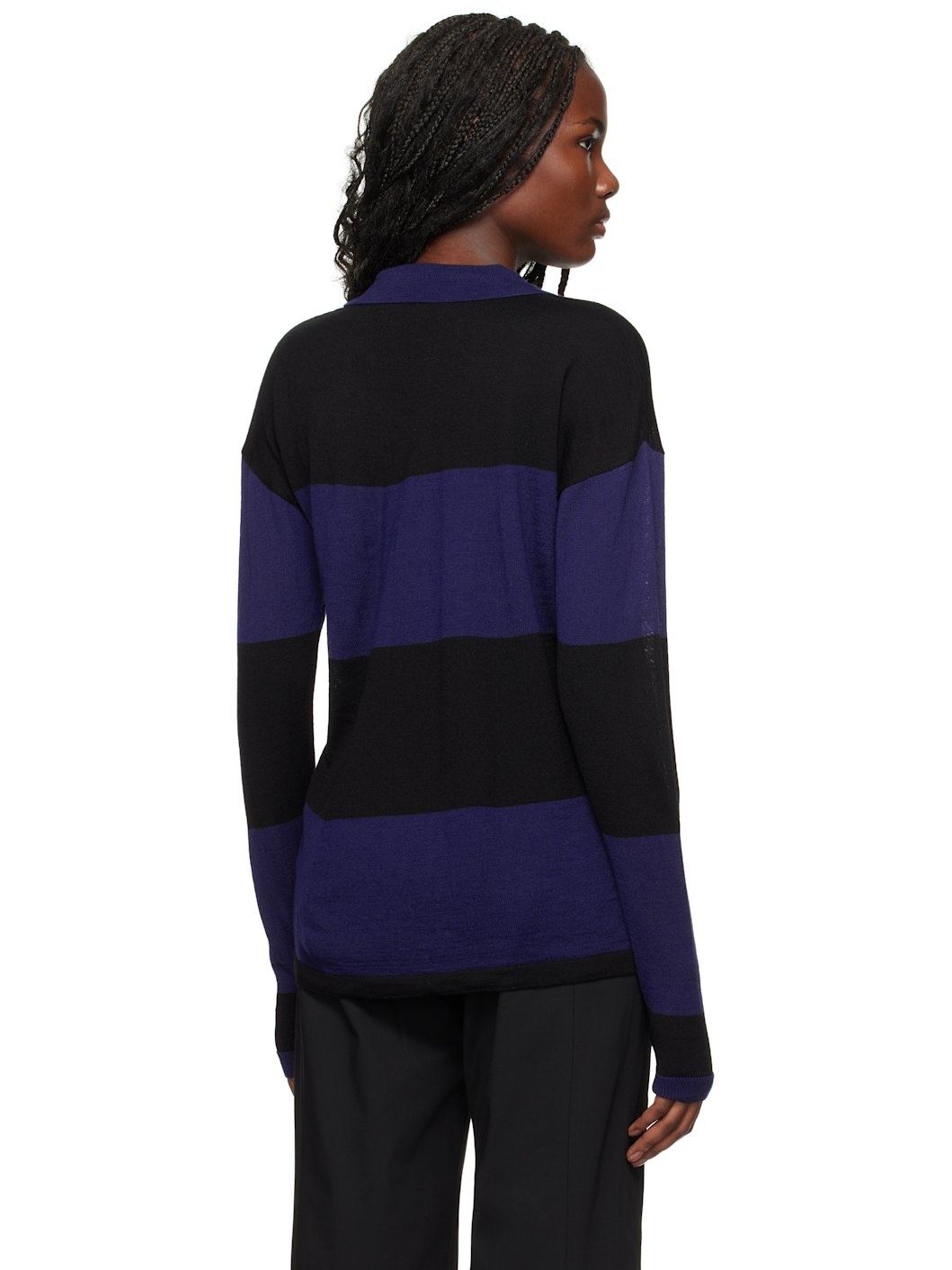 Navy & Black Jess Polo - 3