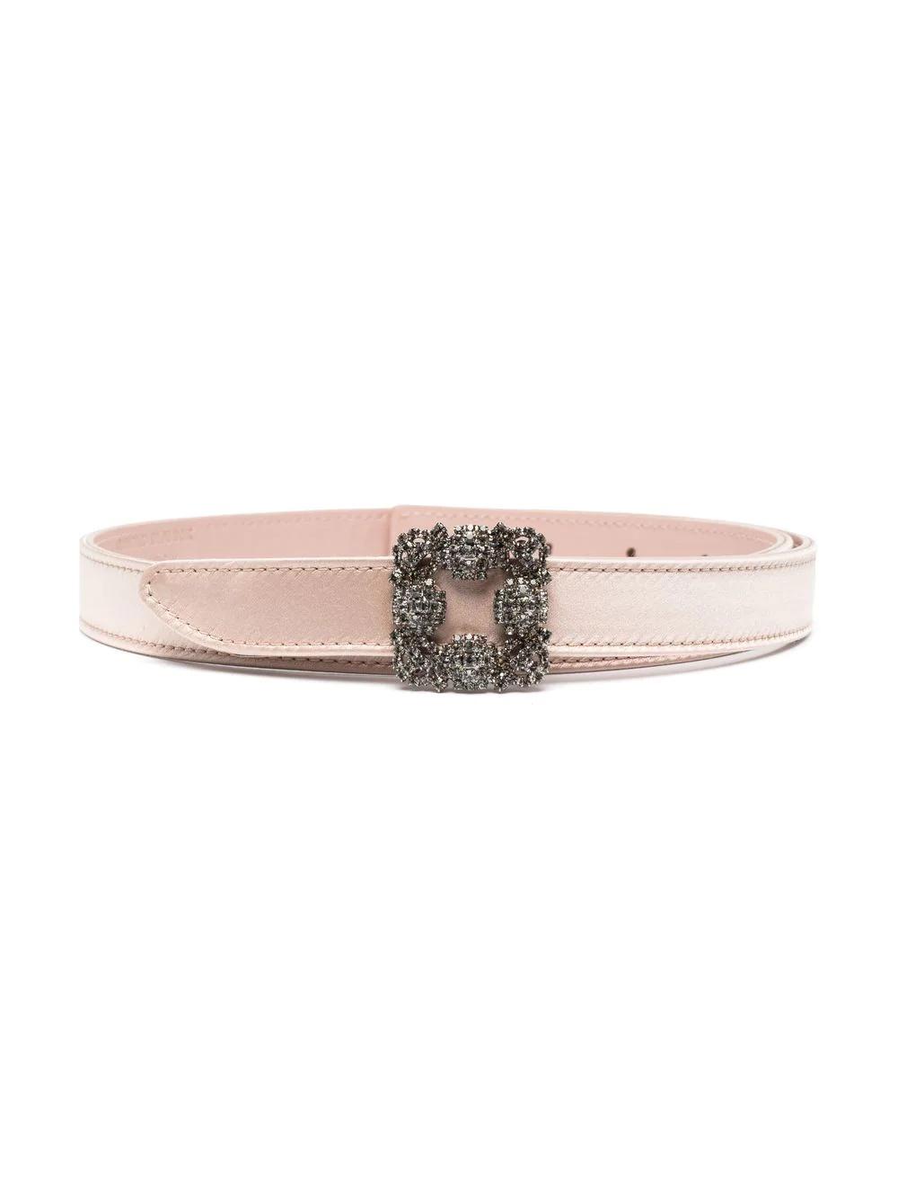 Hangisi crystal-embellished leather belt - 1