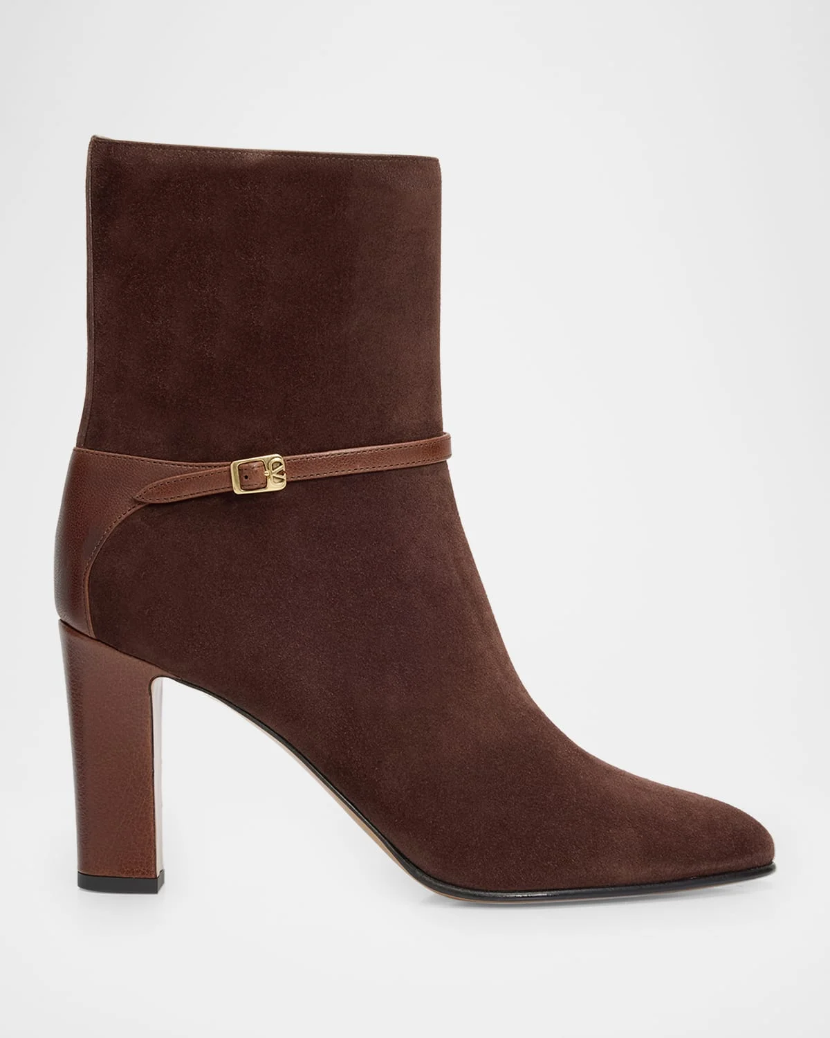 85mm Pattie Suede Ankle Boots - 1