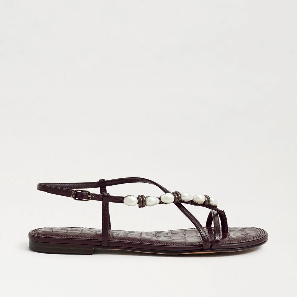 Calla Pearl Strappy Sandal - 1