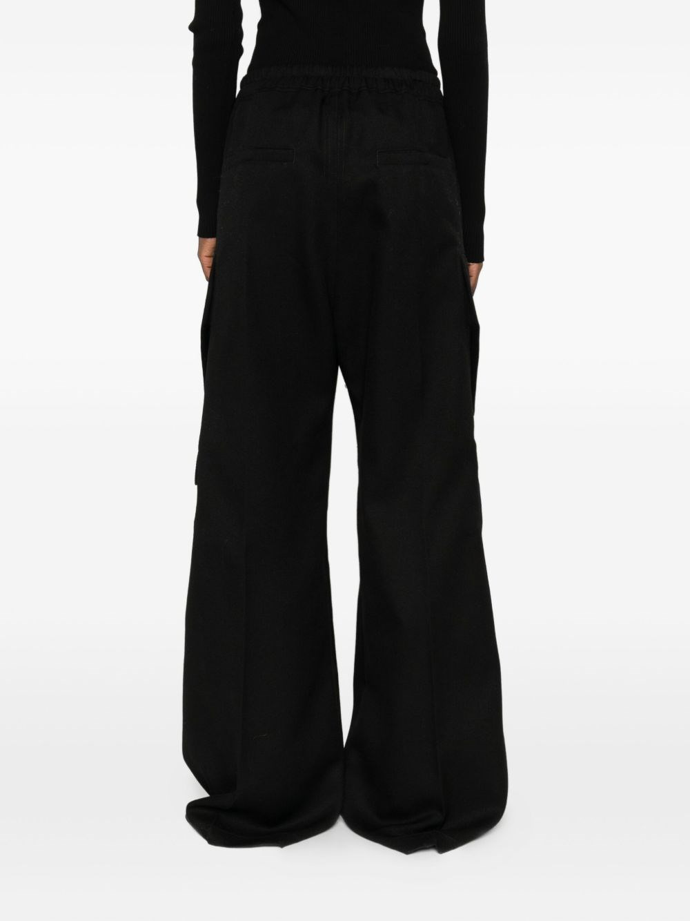 Wool cargo trousers - 2
