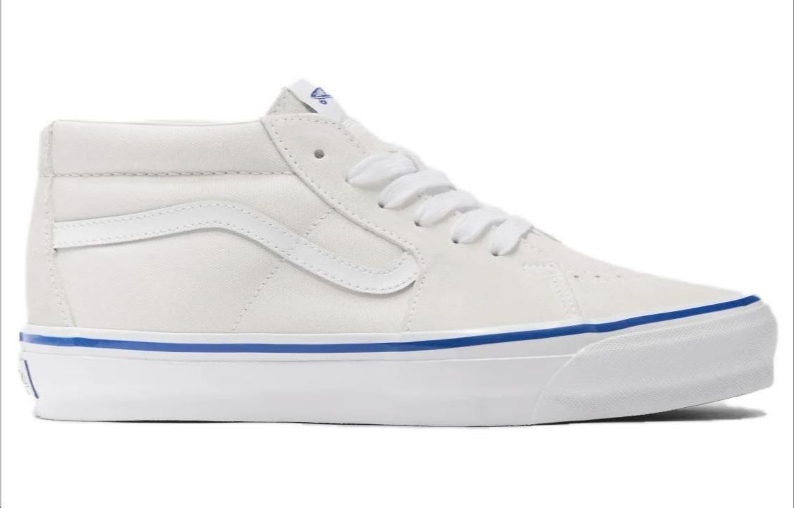 Vans Premium Sk8-Mid 83 Shoes 'Beige' VN000CQQOFW - 2
