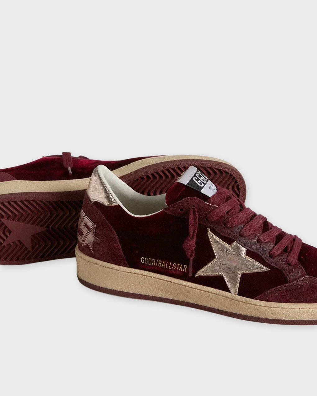 Sneakers Ballstar Velver Suede Ruby - 4