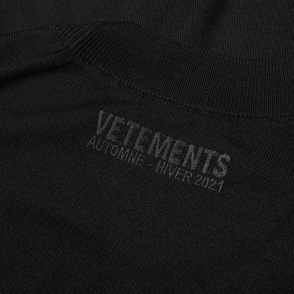 VETEMENTS Logo Crew Sweat - 3