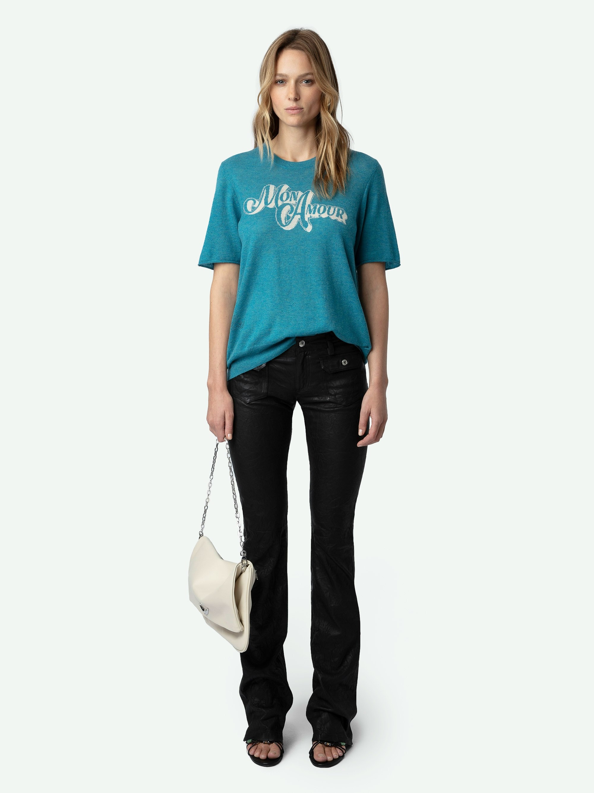 Ida Diamante Amour Cashmere Sweater - 2