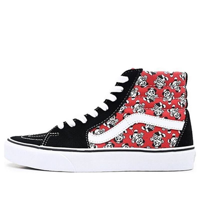 Vans SK8-HI Black/Red VN0A4U3C5I2 - 1