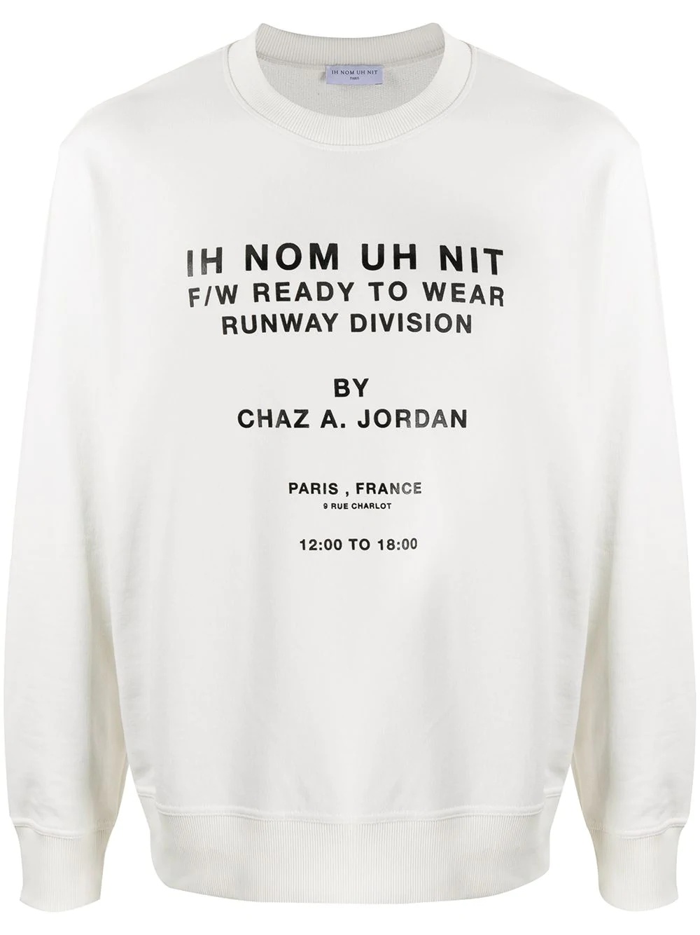 runway division employee sweatshirt - 1