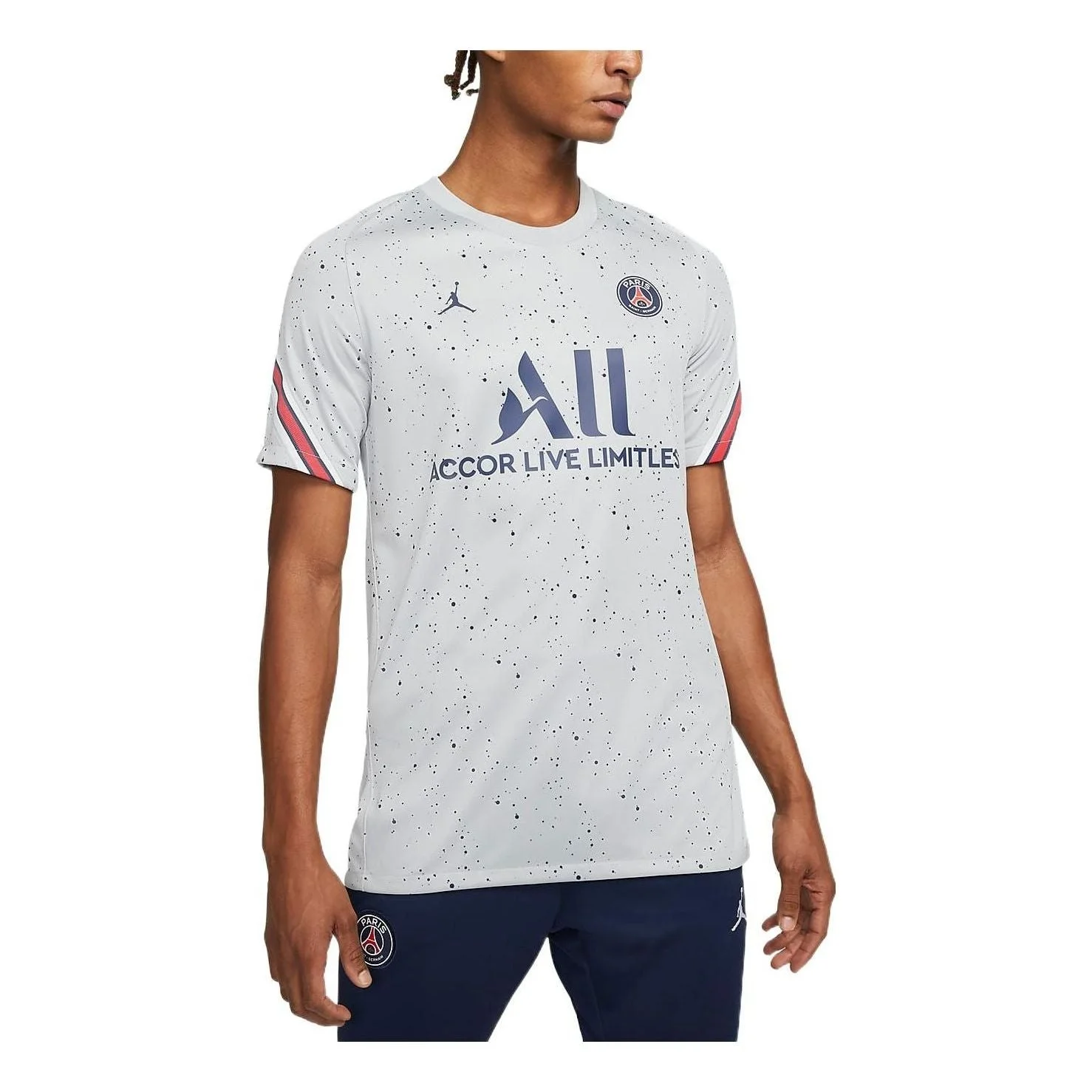 Air Jordan x PSG Strike 4th Jersey 'Wolf Grey' DH7716-013 - 1