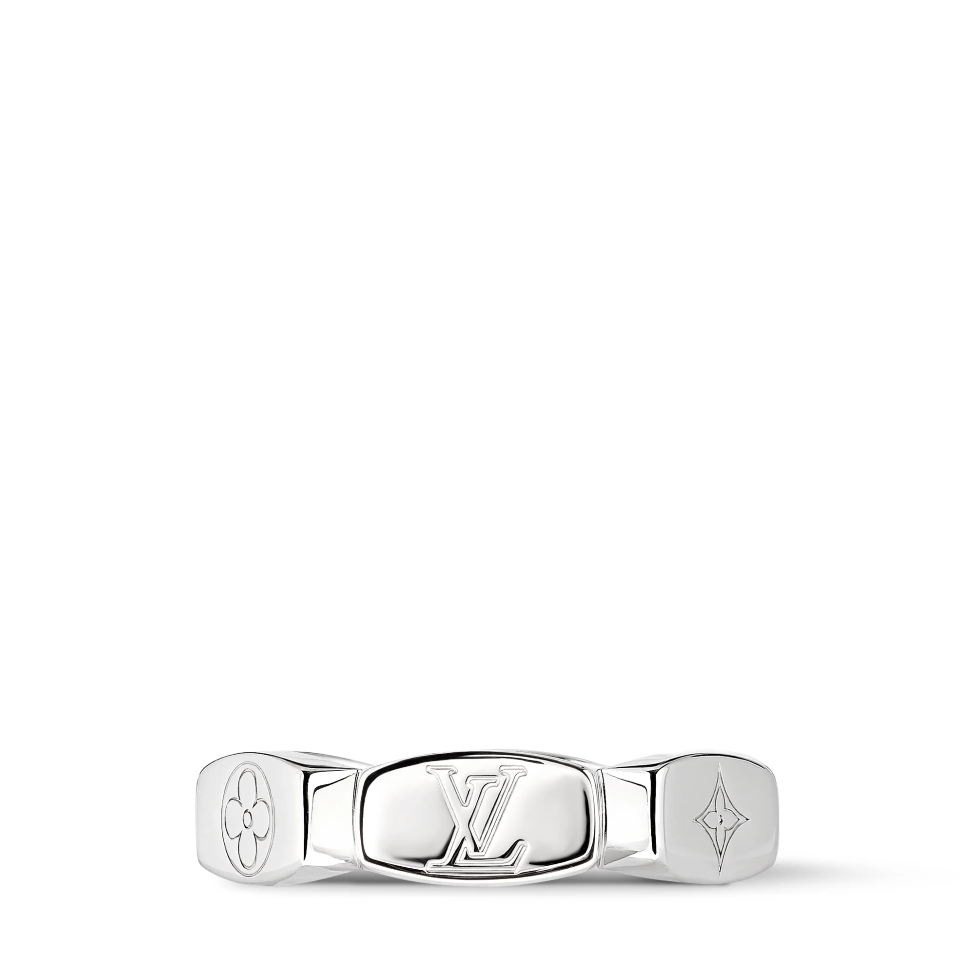 LV Monogram Lovers Ring - 1