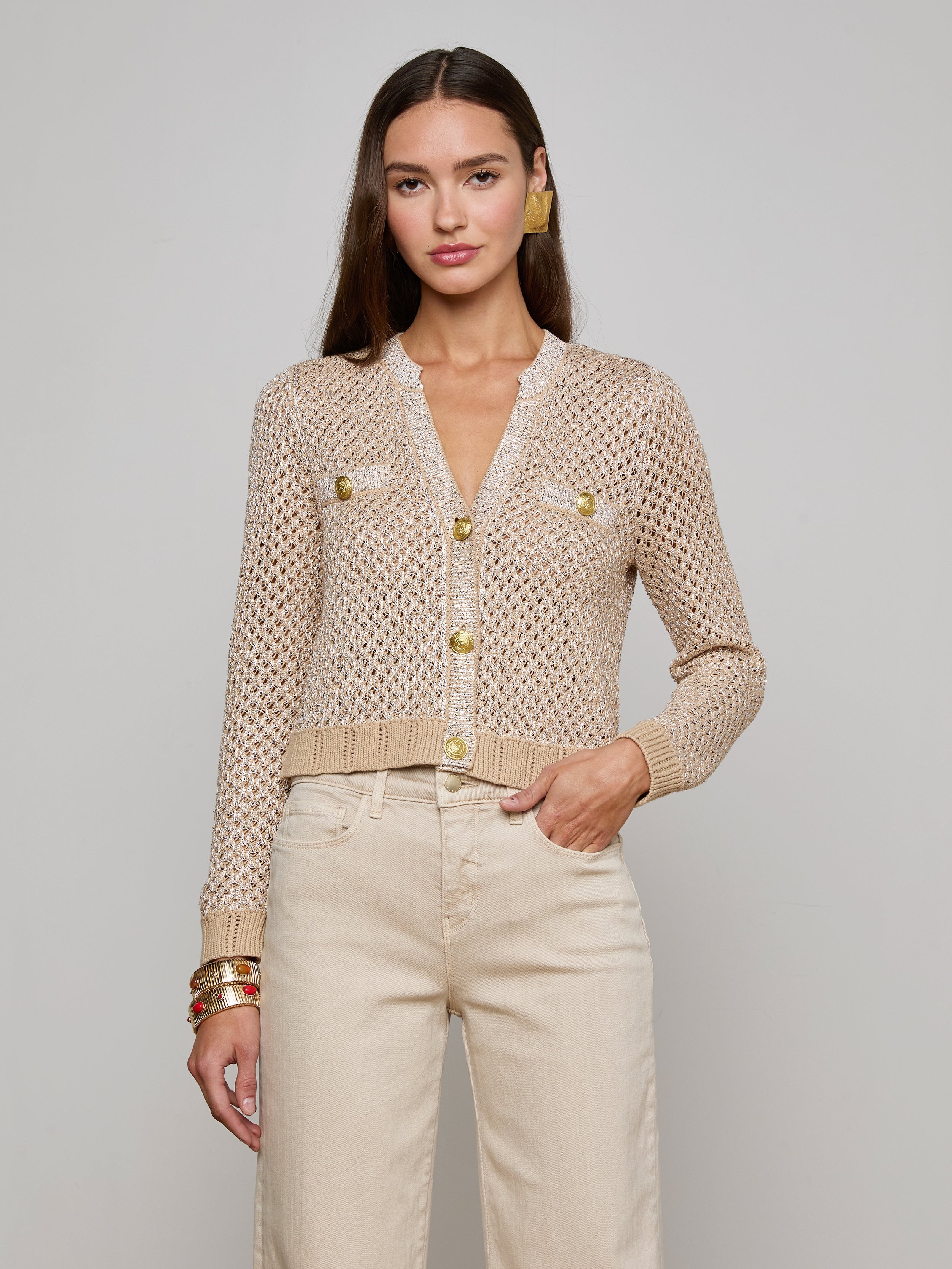 Blanca Sequin Cardigan - 2