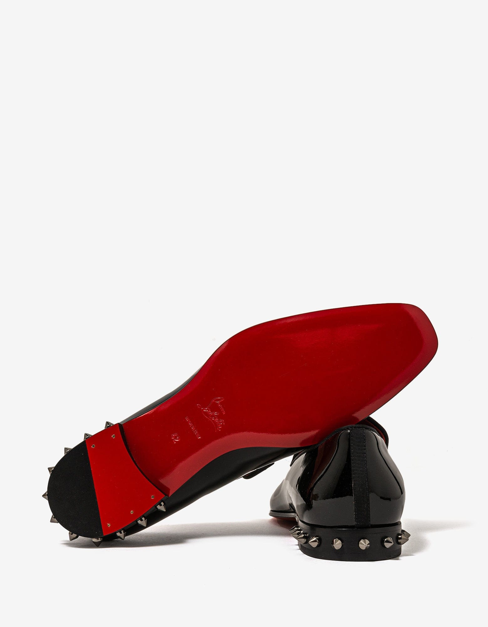 Christian Louboutin Marquees Black Patent Shoes - 3