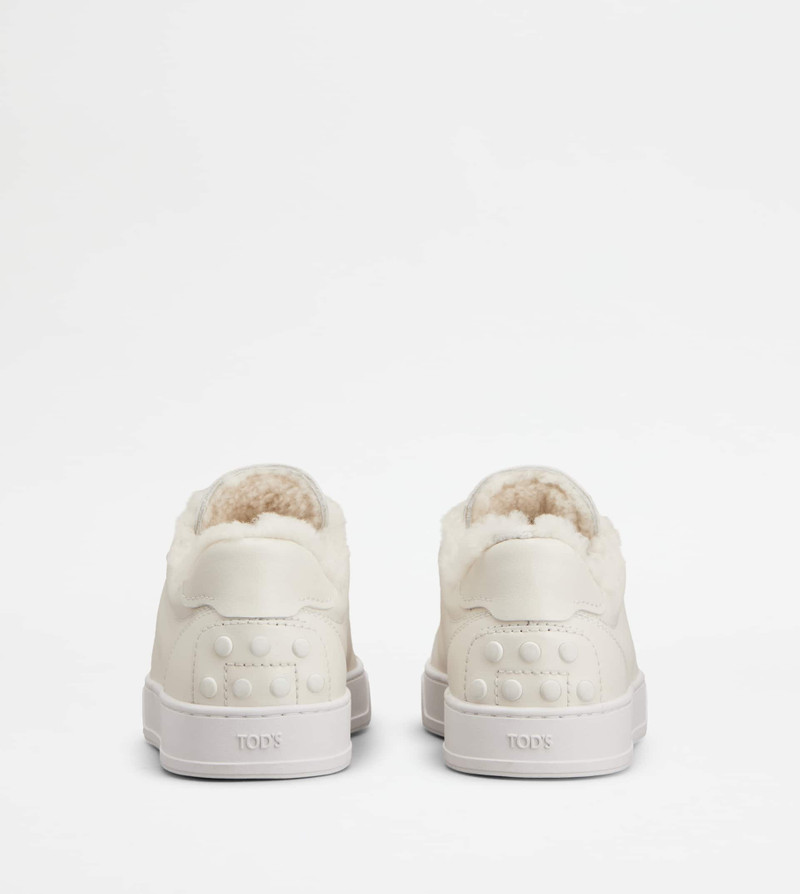 Tod's SNEAKERS IN LEATHER - WHITE outlook