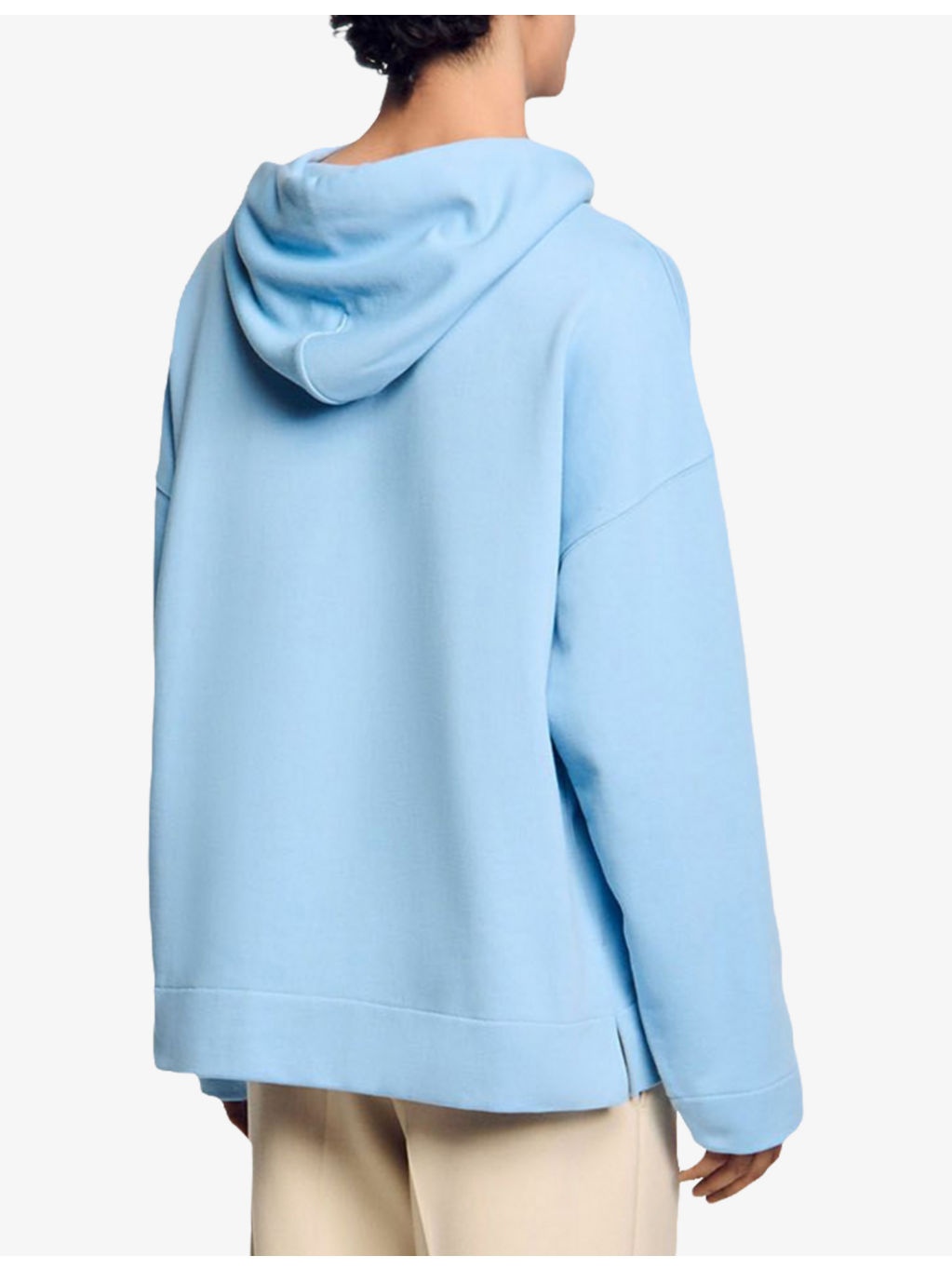 Logo-Print Relaxed-Fit Cotton Hoody - 4