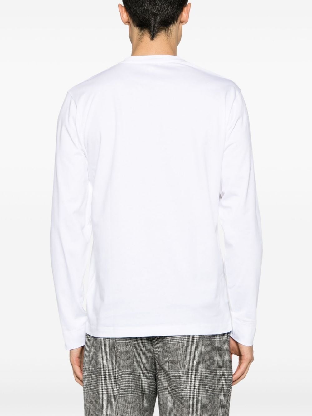 crew-neck cotton T-shirt - 4