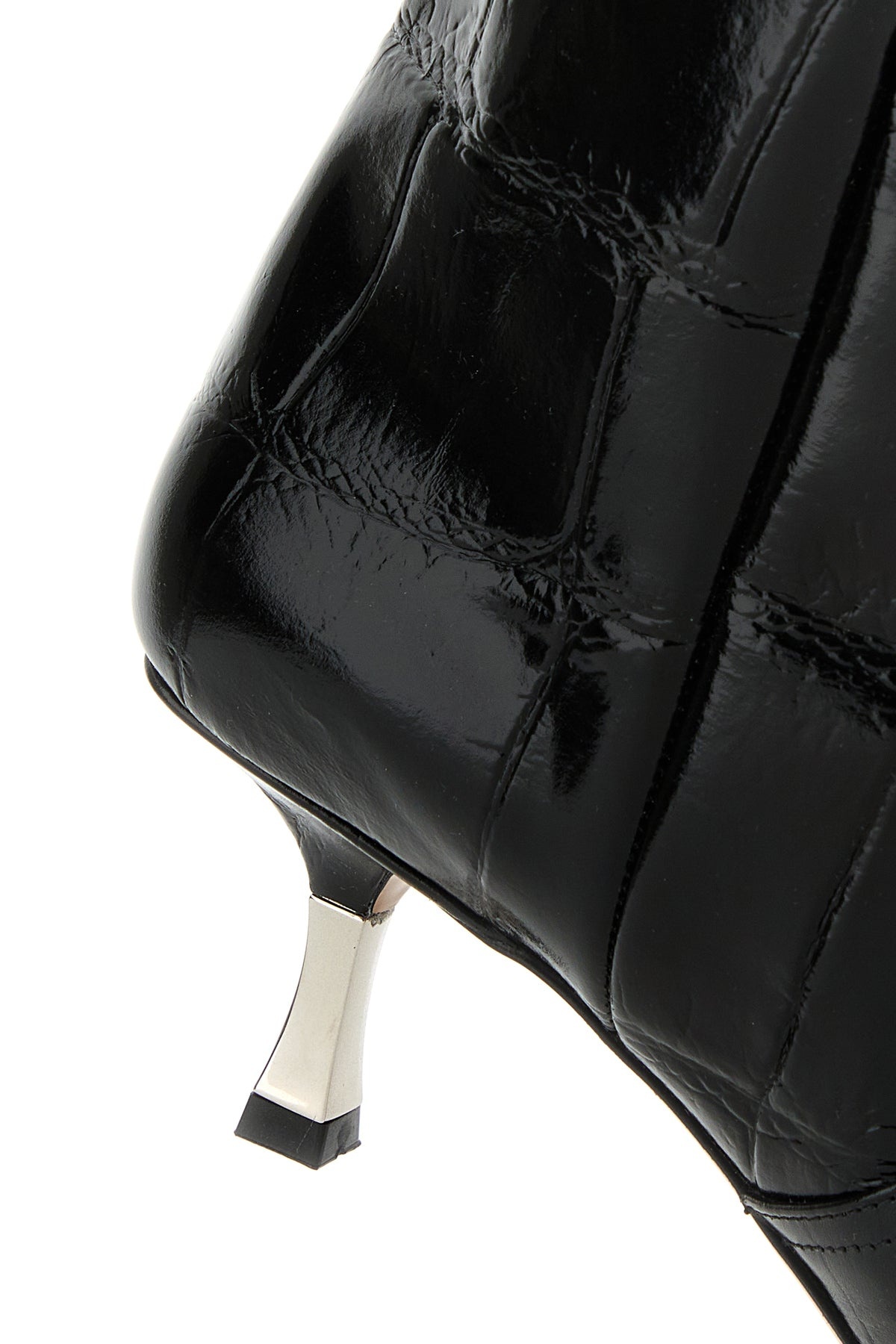 Black leather Bettina boots - 4