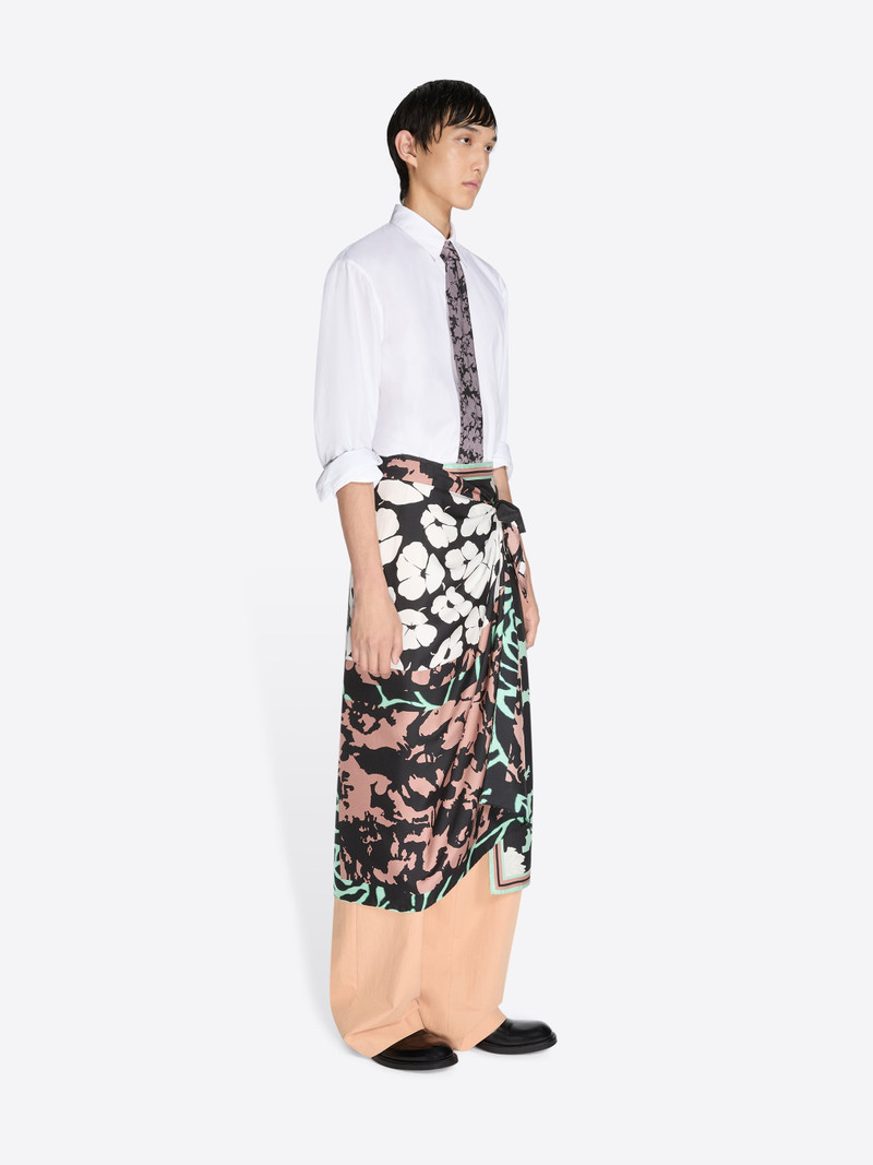 LONG WRAP SCARF-SKIRT 3