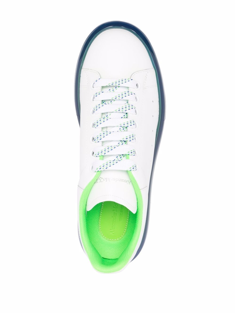 Oversized clear sole sneakers - 4