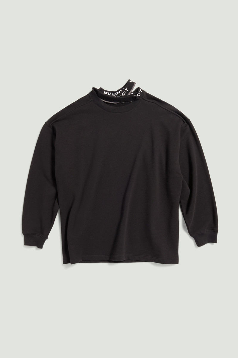 EVERGREEN TRIPLE COLLAR SWEATSHIRT 1